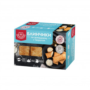 Блинчики "по-домашнему" с натуральным творогом