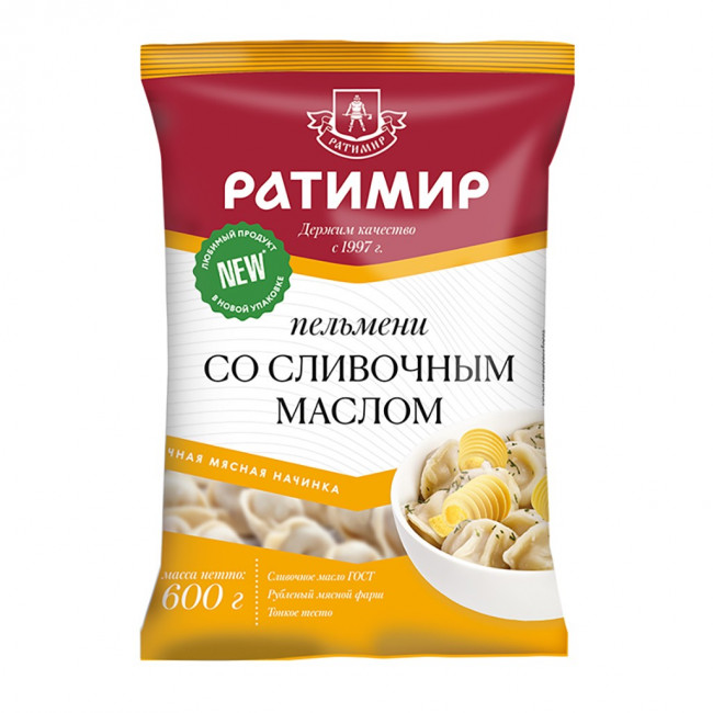 Пельмени "Со сливочным маслом"