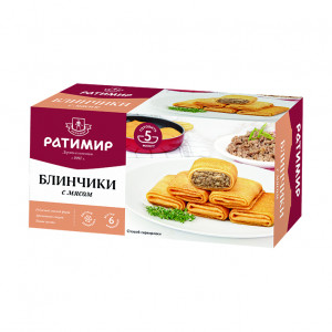 Блинчики с мясом