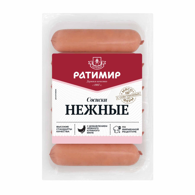 Сосиски "Нежные" 