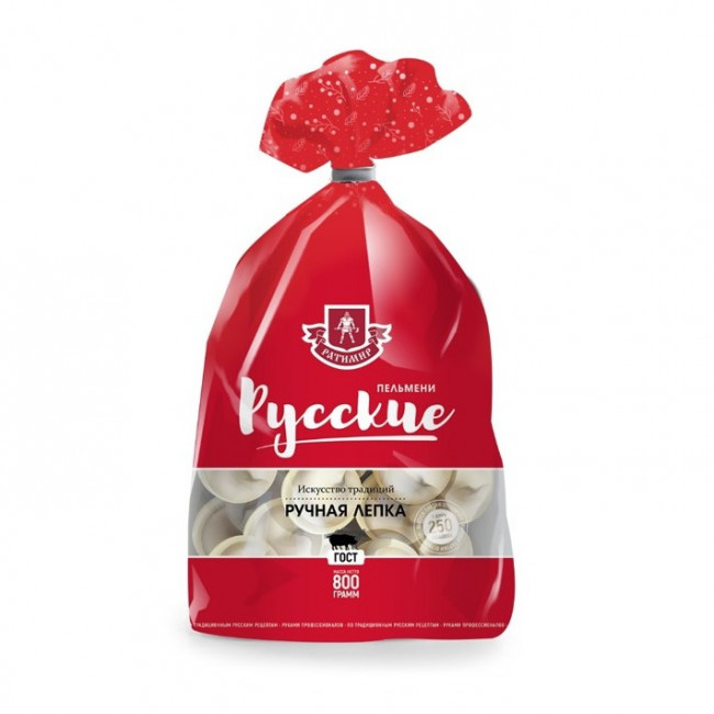 Пельмени «Русские» (ручная лепка)