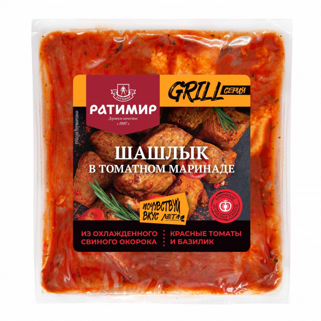 Шашлык в томатном маринаде