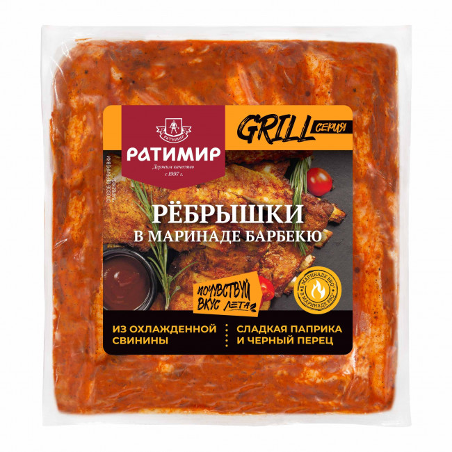 Ребрышки в маринаде Барбекю