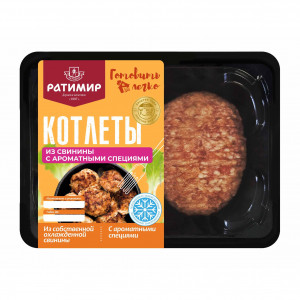 Котлеты из свинины с ароматными специями