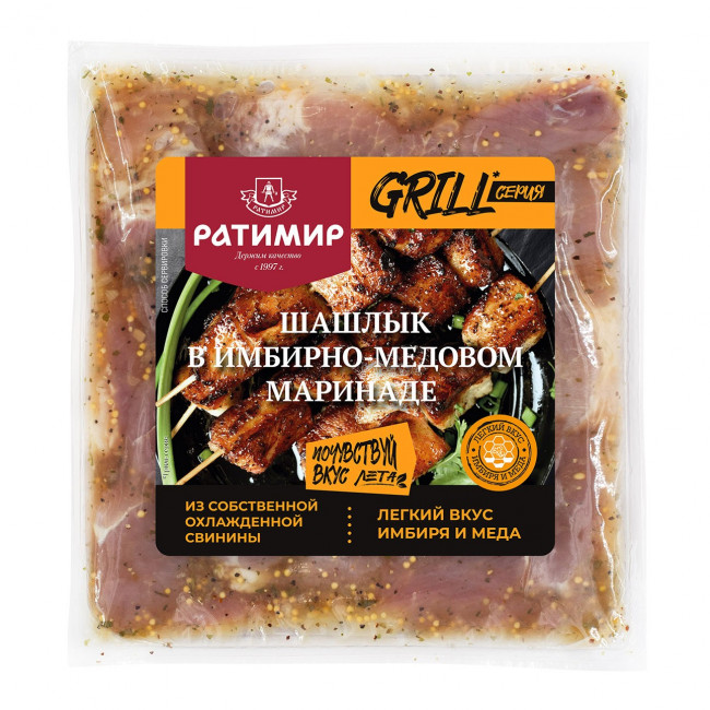Шашлык в имбирно-медовом маринаде
